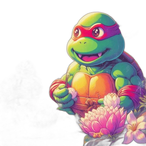 flower, animal, creature, photorealistic transparent PNG cut-out