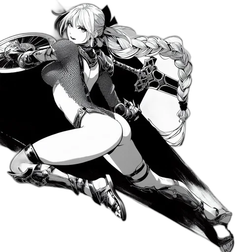 robot, weapon, sword, jacket transparent PNG cut-out