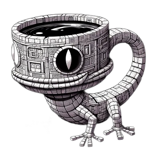 dragon, robot, furniture, jewelry transparent PNG cut-out