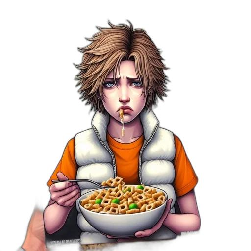 food, pixel art, concept art, cartoon transparent PNG cut-out