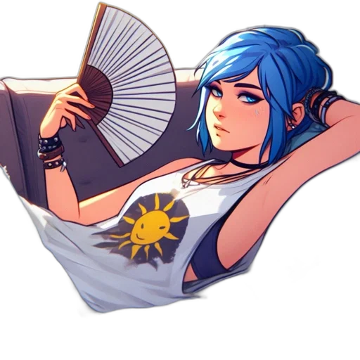 staff, umbrella, weapon, dress transparent PNG cut-out