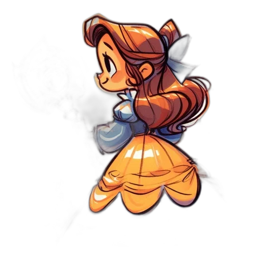 dress, staff, robot, pixel art transparent PNG cut-out