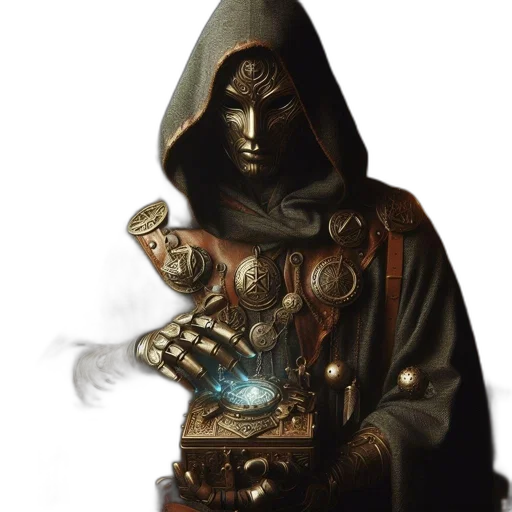staff, mask, weapon, sword transparent PNG cut-out