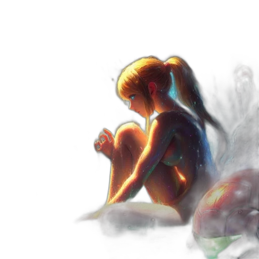 creature, concept art, watercolor, fantasy art transparent PNG cut-out