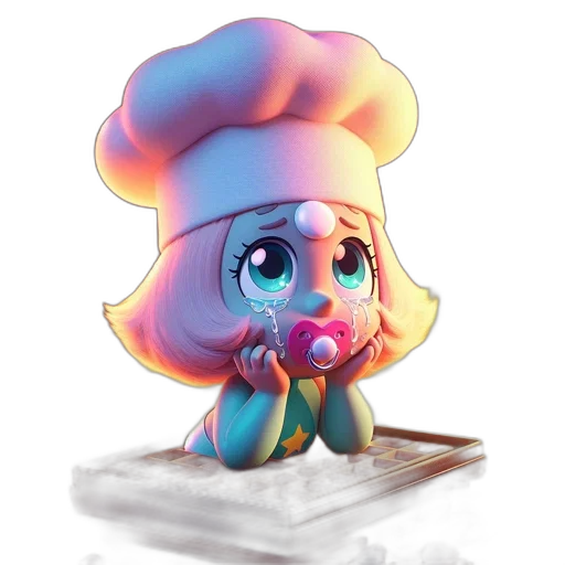 food, staff, creature, face transparent PNG cut-out