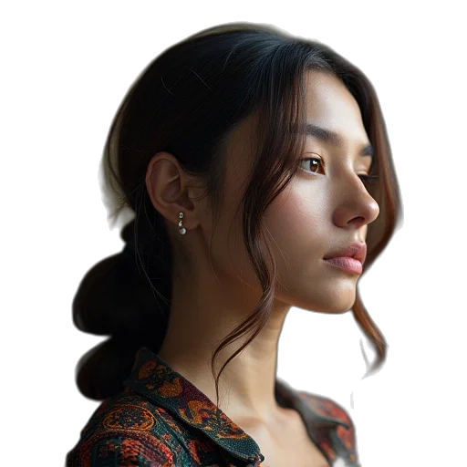 jewelry, face, hair, crown transparent PNG cut-out