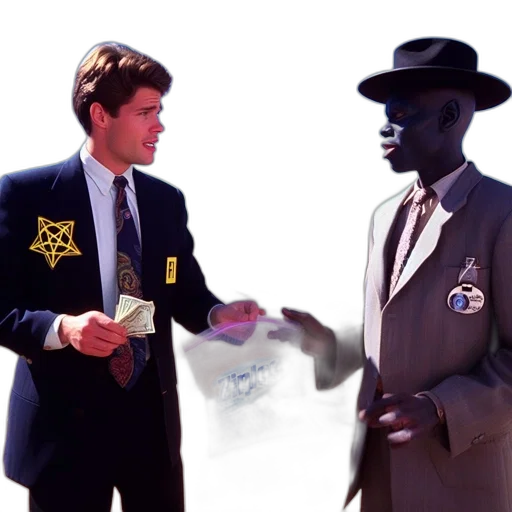 jacket, hat, two, men transparent PNG cut-out