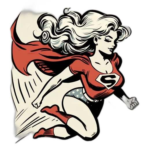 comic book art, cartoon, concept art, illustration transparent PNG cut-out