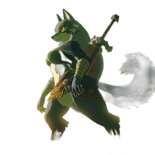 dragon, staff, creature, animal transparent PNG cut-out