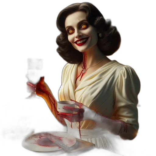 food, staff, face, concept art transparent PNG cut-out