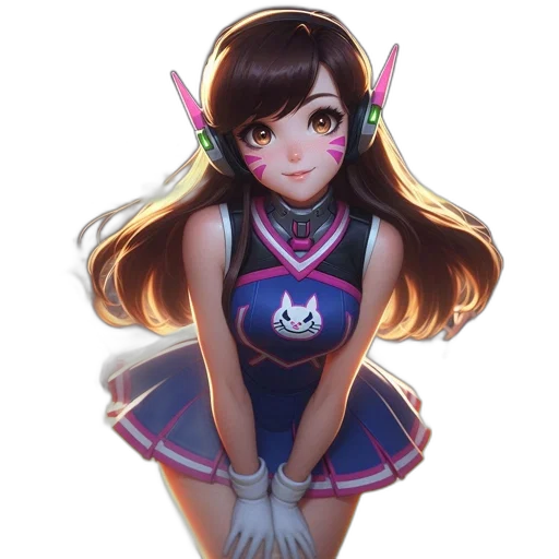 dress, staff, robot, weapon transparent PNG cut-out