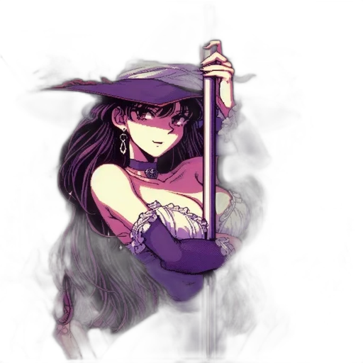 staff, weapon, sword, hat transparent PNG cut-out