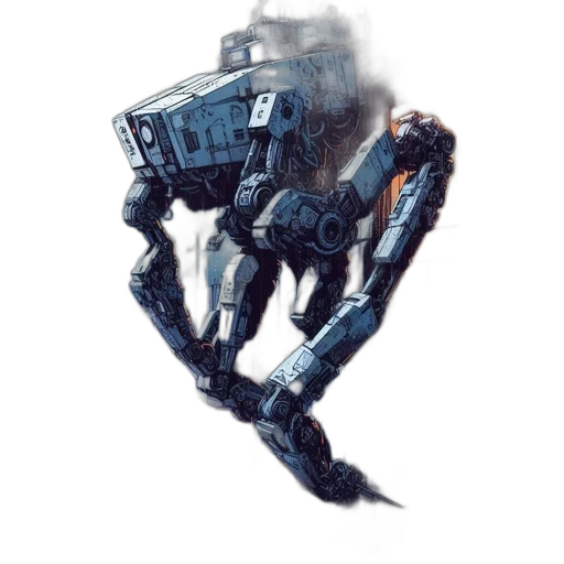 robot, weapon, creature, concept art transparent PNG cut-out