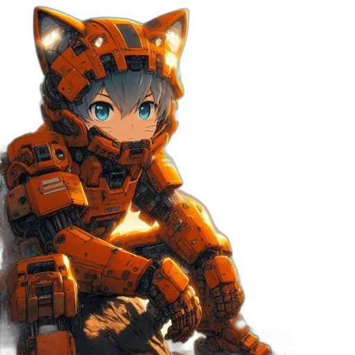 robot, weapon, animal, creature transparent PNG cut-out
