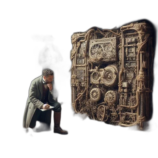 furniture, robot, jacket, weapon transparent PNG cut-out