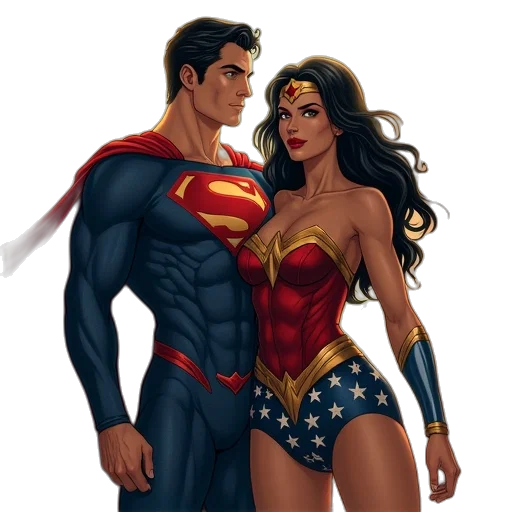 comic book art, concept art, fantasy art, cartoon transparent PNG cut-out