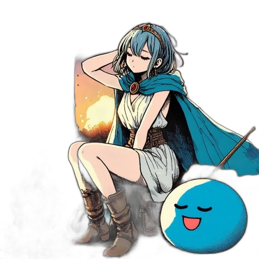 weapon, staff, sword, creature transparent PNG cut-out