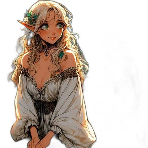 dress, dragon, fantasy art, concept art transparent PNG cut-out