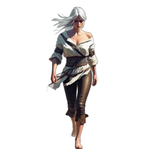 sword, staff, weapon, dress transparent PNG cut-out