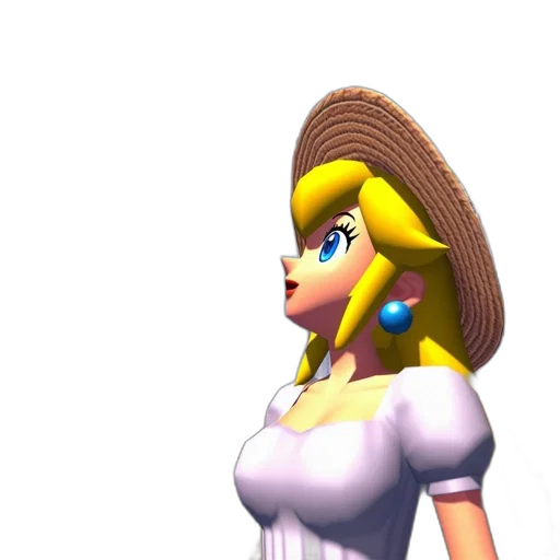 hat, dress, crown, staff transparent PNG cut-out