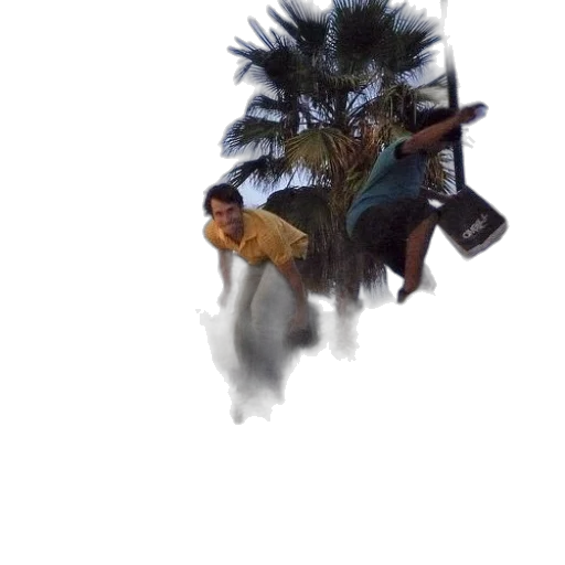 umbrella, tree, creature, hair transparent PNG cut-out