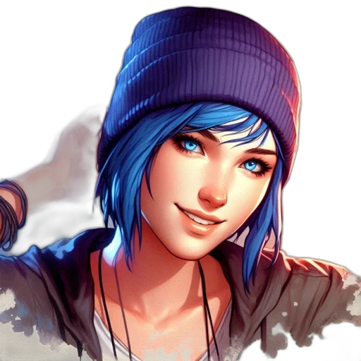 face, hat, photorealistic, fantasy art transparent PNG cut-out