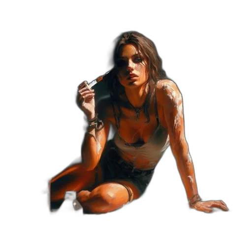 jewelry, photorealistic, oil painting, concept art transparent PNG cut-out