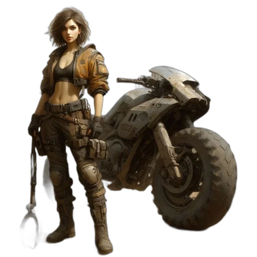 weapon, concept art, fantasy art, cyberpunk transparent PNG cut-out