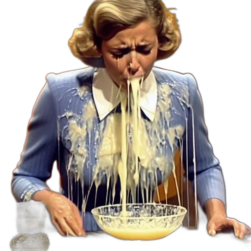 food, woman, 1950s, clothing transparent PNG cut-out