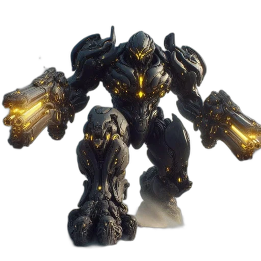 robot, weapon, dragon, creature transparent PNG cut-out