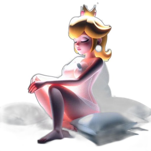 crown, dress, staff, sword transparent PNG cut-out