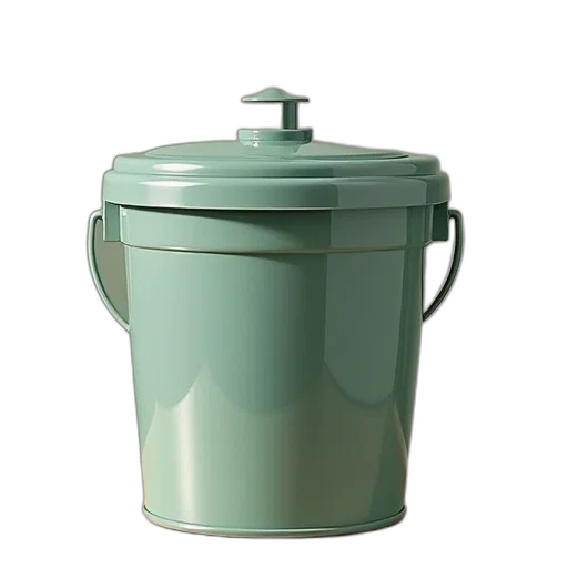 food, robot, 3d render, photorealistic transparent PNG cut-out