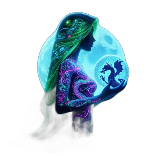 jewelry, mask, umbrella, dragon transparent PNG cut-out