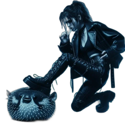 animal, creature, jacket, hair transparent PNG cut-out