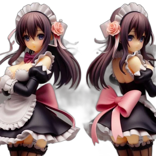 3d render, concept art, photorealistic, anime transparent PNG cut-out