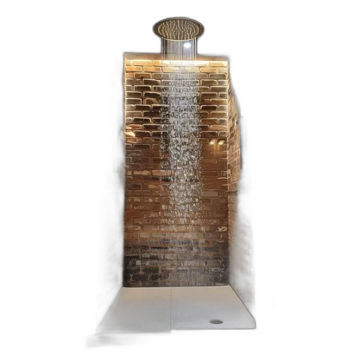 bottle, 3d render, photorealistic, shower transparent PNG cut-out