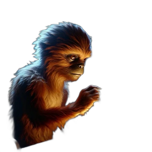 animal, creature, staff, concept art transparent PNG cut-out