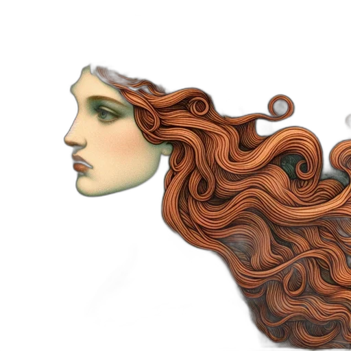 hair, crown, mask, face transparent PNG cut-out