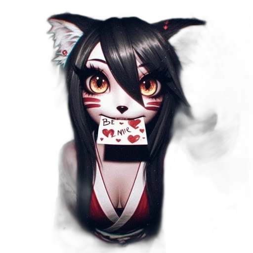 mask, staff, face, creature transparent PNG cut-out