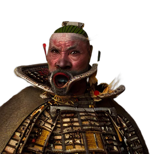 mask, face, dragon, staff transparent PNG cut-out