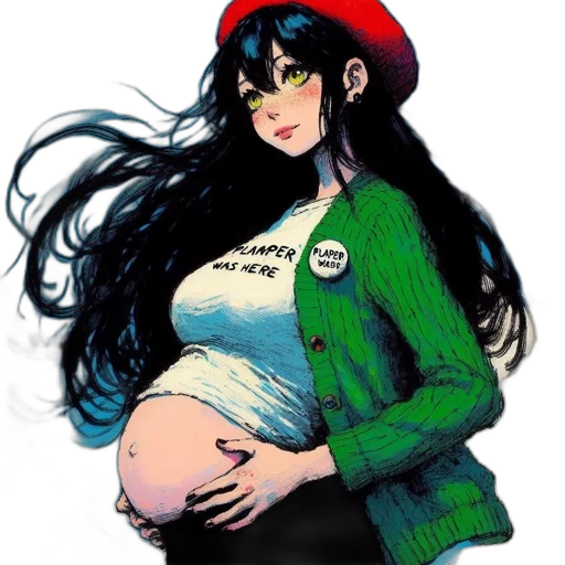 watercolor, concept art, comic book art, cartoon transparent PNG cut-out