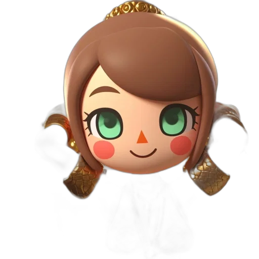 crown, staff, jewelry, face transparent PNG cut-out