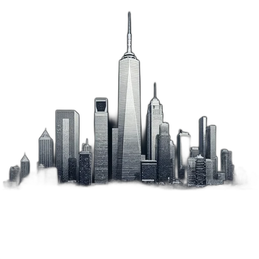 building, 3d render, concept art, photorealistic transparent PNG cut-out