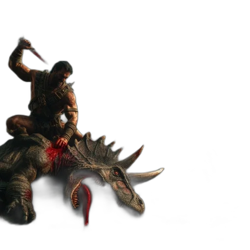 creature, dragon, weapon, animal transparent PNG cut-out