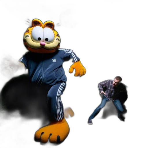 animal, creature, jacket, weapon transparent PNG cut-out
