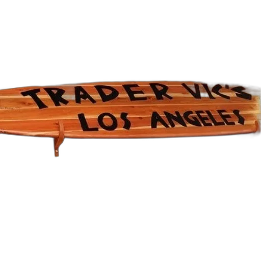 wooden, surfboard, words, trader transparent PNG cut-out