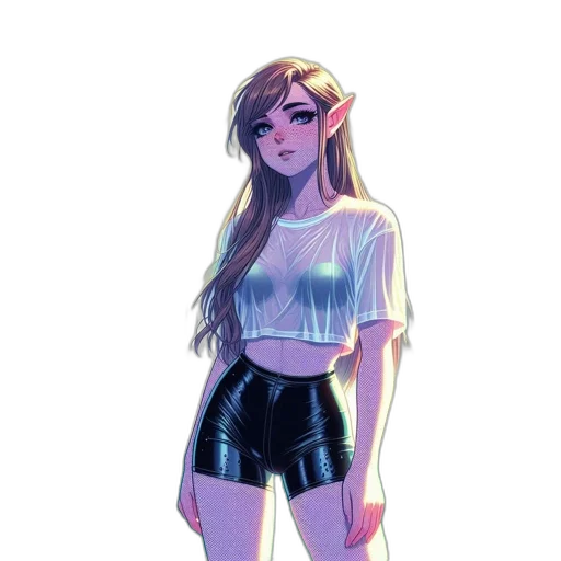 dress, creature, jacket, face transparent PNG cut-out