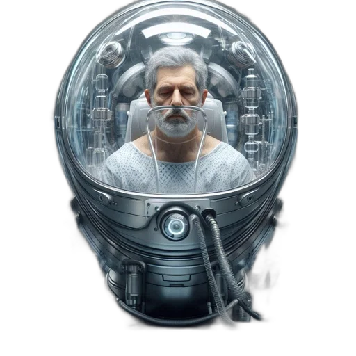 mask, robot, face, concept art transparent PNG cut-out