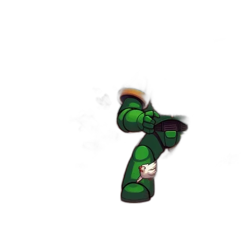 weapon, staff, bottle, robot transparent PNG cut-out