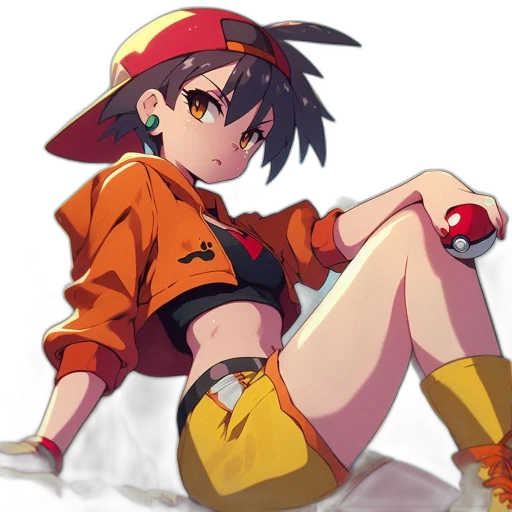 hat, staff, weapon, jacket transparent PNG cut-out